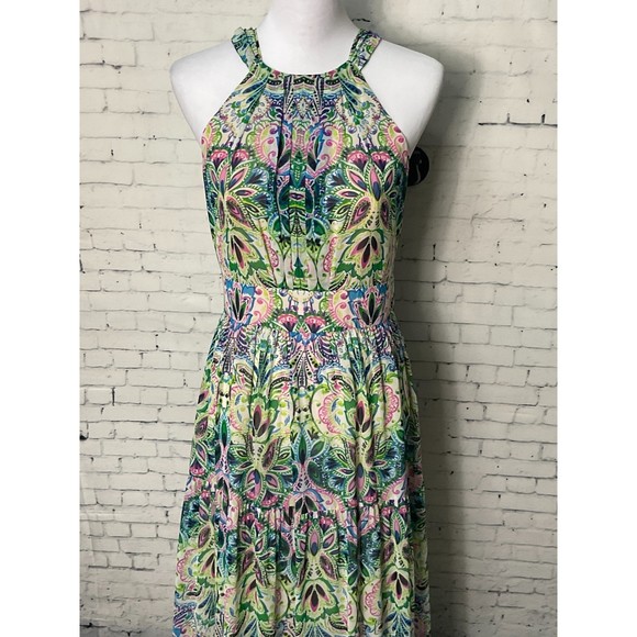 Eliza J Multicolor Floral Maxi Dress - Picture 1 of 14